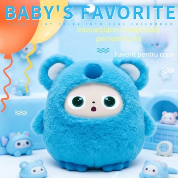 Ursuleț de pluș AI Dialogue cu Bean Bag – Jucărie interactivă de companie cu Bluetooth și Wi‑Fi