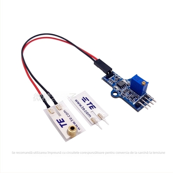 Senzor de presiune piezoelectric PVDF LDT0-028K pentru vibrații