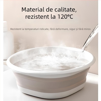 Vas de spălat pliabil – Portabil, Multifuncțional, pentru casă, cămin, călătorii, spălarea hainelor bebelușului