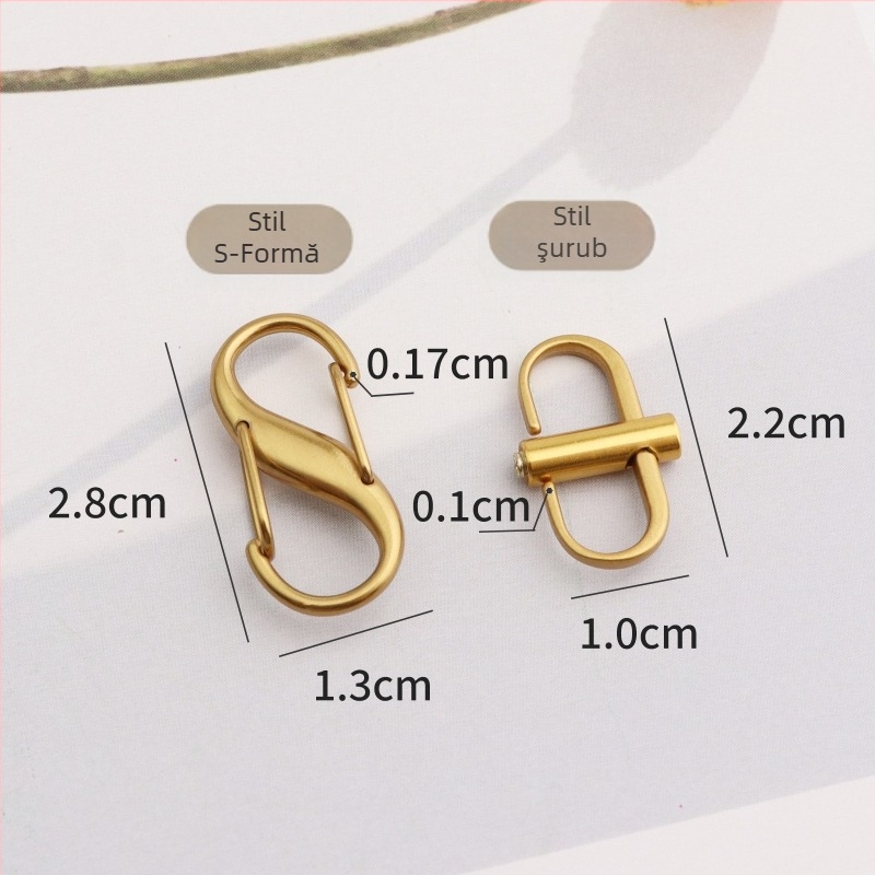 Clema reglare lanț geantă – Yuyue, metal, Primăvara 2023, pentru lanț de bagaje, Seria Bag adjusting buckle