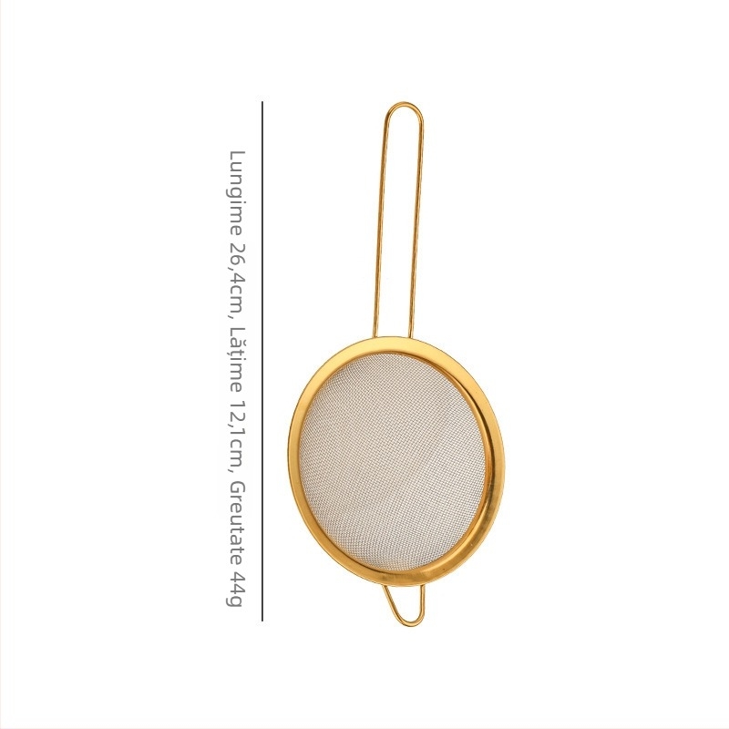 Sită colander din oțel inoxidabil 201, multifuncțională pentru tăiței, sucuri și lapte de soia; protecție anti-arderi