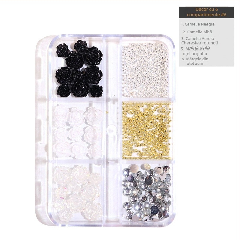 Decorațiuni pentru unghii – model Ballet Shoe Ribbon; origine Zhejiang; etichetă privată licențiată; marcă autohtonă.