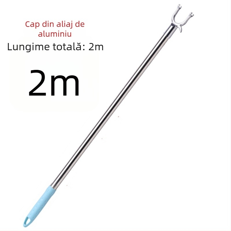 Tajiajing bară metalică pentru uscat haine balcon – stil modern simplu, pentru balcon, lansare 2023