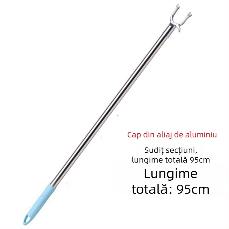 Tajiajing bară metalică pentru uscat haine balcon – stil modern simplu, pentru balcon, lansare 2023