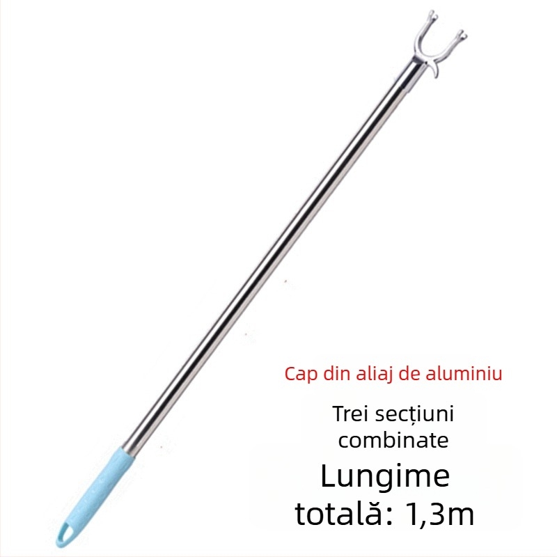 Tajiajing bară metalică pentru uscat haine balcon – stil modern simplu, pentru balcon, lansare 2023