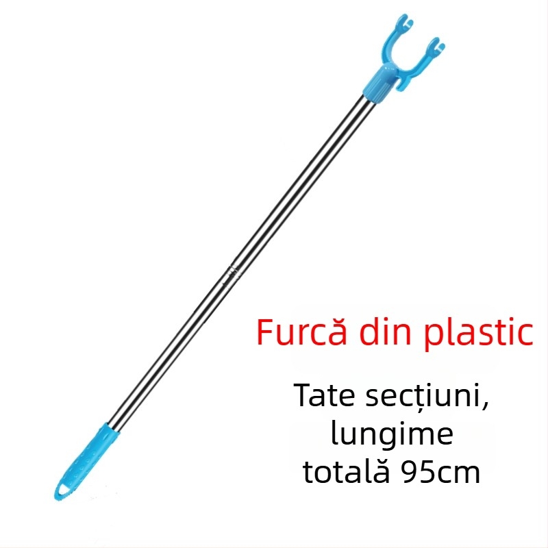 Tajiajing bară metalică pentru uscat haine balcon – stil modern simplu, pentru balcon, lansare 2023