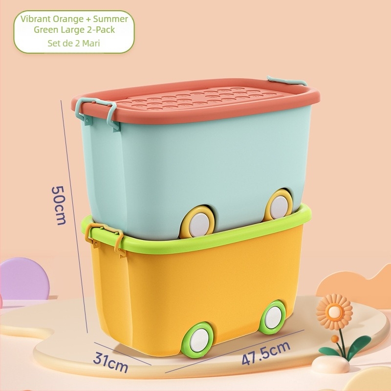 Cutie de depozitare pentru jucării – design modern minimalist, capacitate până la 5 L, nefalcabilă, fără roți, potrivită pentru organizarea jucăriilor, gustărilor, hainelor, blocurilor și cărților