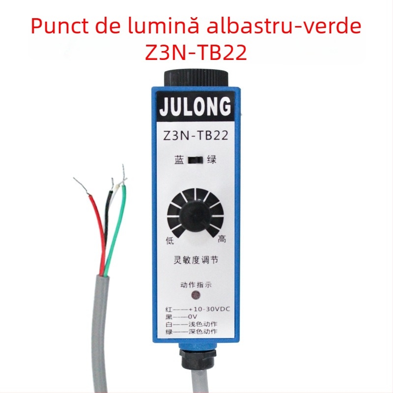 Z3N-TB22 / T22-2 / TW22 / Z3S-T22 Julong senzor fotoelectric pentru marcaj de culoare, pentru mașina de fabricat pungi, corecție a aliniamentului