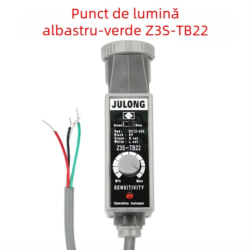 Z3N-TB22 / T22-2 / TW22 / Z3S-T22 Julong senzor fotoelectric pentru marcaj de culoare, pentru mașina de fabricat pungi, corecție a aliniamentului