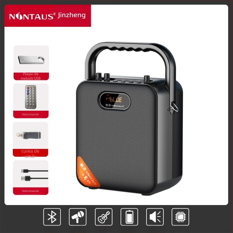 Difuzor portabil S18, construcție metal-plastică, model S18