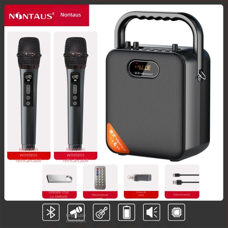 Difuzor portabil S18, construcție metal-plastică, model S18