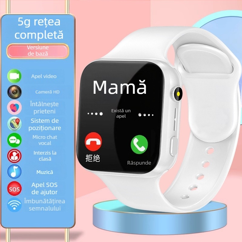 Ceas inteligent pentru copii Xiaomi cu slot SIM, smartwatch cu 5G