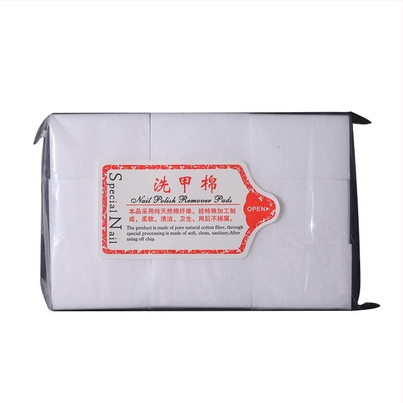 Foițe de curățare pentru unghii, fără scame, pentru îndepărtarea lacului – discuri din bumbac pentru manichiură