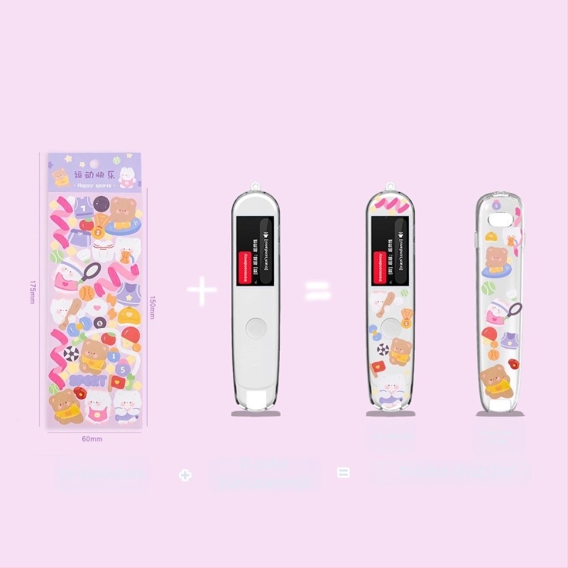 Etui pentru Alpha Egg D1 dicționar‑pen, TPU, husă moale anti-zgârieturi, procesare personalizabilă, cadou de ziua de naștere