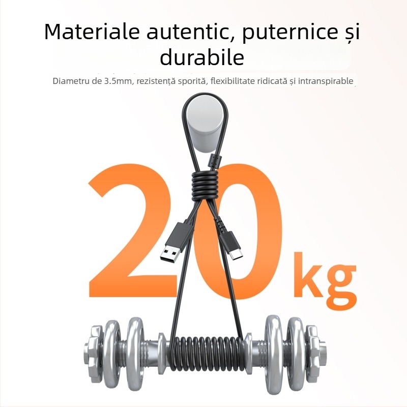 Cablu de extensie pentru cameră de supraveghere cu interfață Type-C, brand Sove su wei, compatibil cu camere de supraveghere, utilizare în exterior