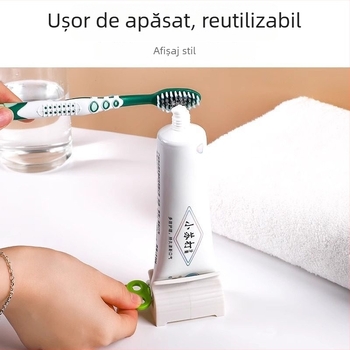 Pengyi presor de pastă de dinți, clips pentru pastă, specificație convențională, potrivit pentru copii, adolescenți, adulți și vârstnici