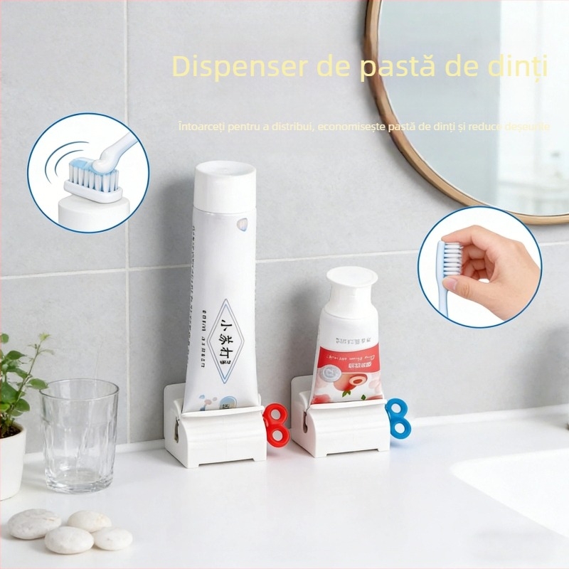 Pengyi presor de pastă de dinți, clips pentru pastă, specificație convențională, potrivit pentru copii, adolescenți, adulți și vârstnici