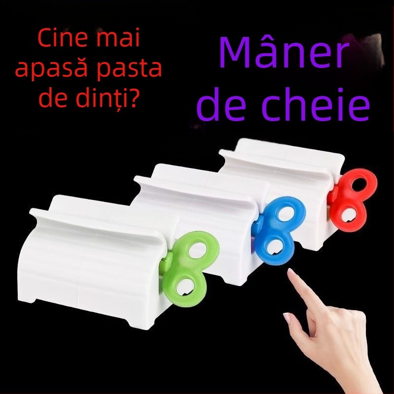 Pengyi presor de pastă de dinți, clips pentru pastă, specificație convențională, potrivit pentru copii, adolescenți, adulți și vârstnici