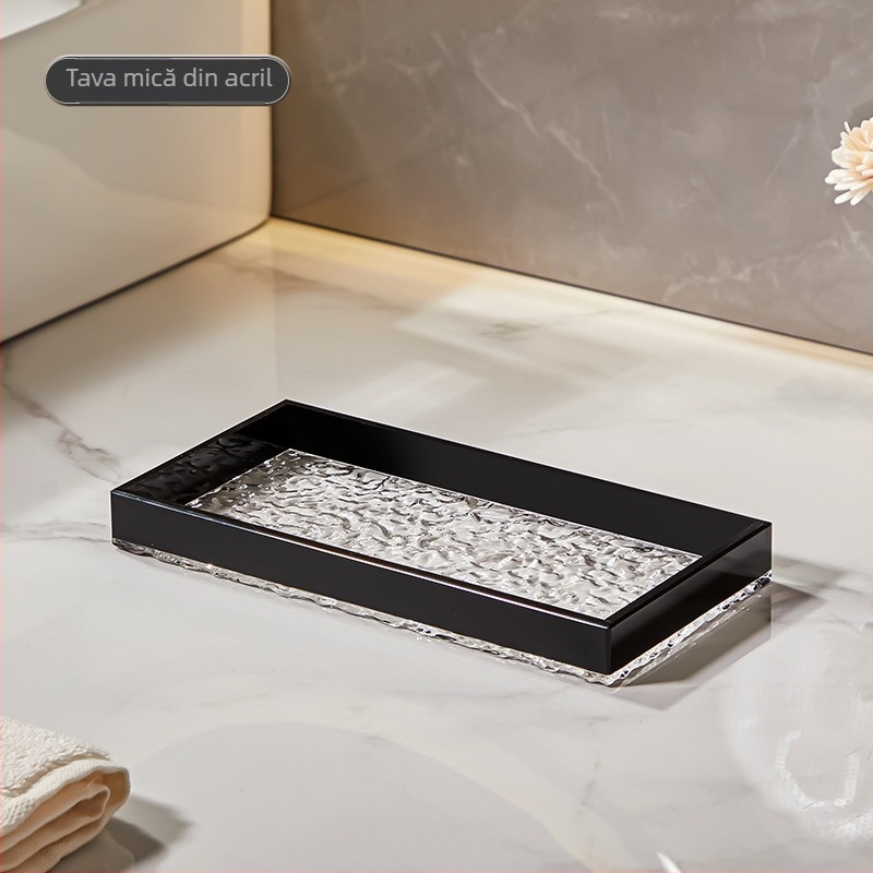 Set de pahare din sticlă pentru apă de gură și periuțe de dinți, pentru cuplu, design elegant, pentru uz casnic și hotelier