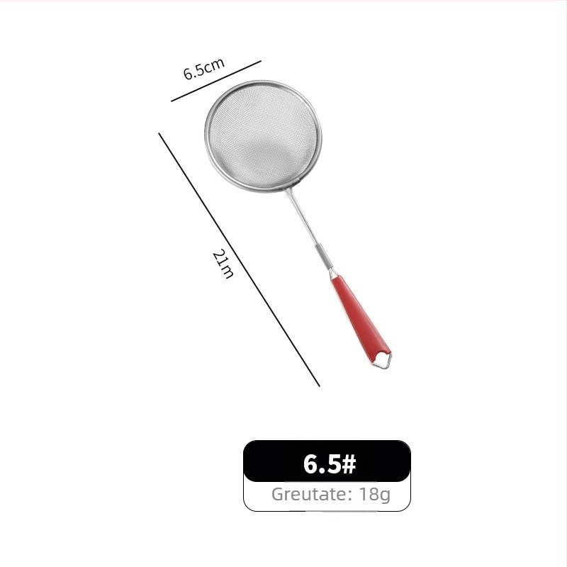Filtru din oțel inoxidabil pentru lapte de soia, plasă ultra-fină, anti-alunecare, cârlige duble, pentru coacere și hrana bebelușilor (material: 201+AB; plasă ultra-fină; anti-alunecare; cârlige duble)