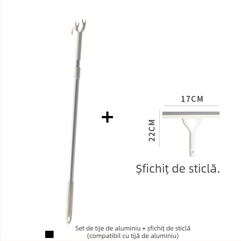 Bară de uscat haine, extensibilă, stil japonez Muji, pentru uscat haine pe balcon, lansată în 2023