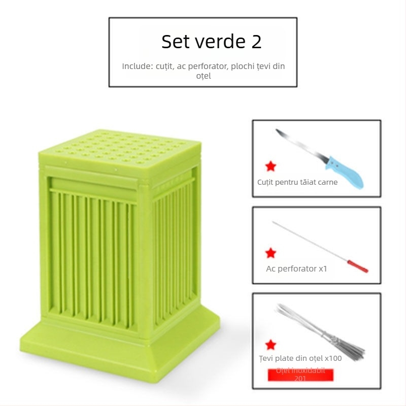 Furculă de grătar din fier pentru șașliki — unealtă pentru înșirarea cărnii, uz casnic