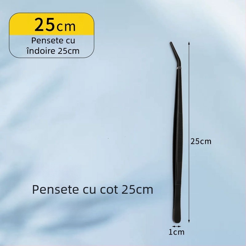 Clips de mâncare pentru barbecue, stil coreean, din oțel inoxidabil 430, rezistent la temperaturi înalte, clește de servire