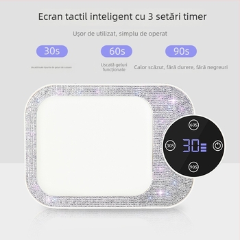 Lampa fototerapie pentru unghii BM-22, fără fir, portabilă, reîncărcabilă, origine Dongguan