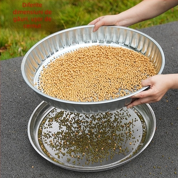 Sită de făină – Material: fier și oțel inoxidabil nemagnetic; Stil: simplitate modernă; Lansare: primăvara 2017; Origine: Chongqing Dazu