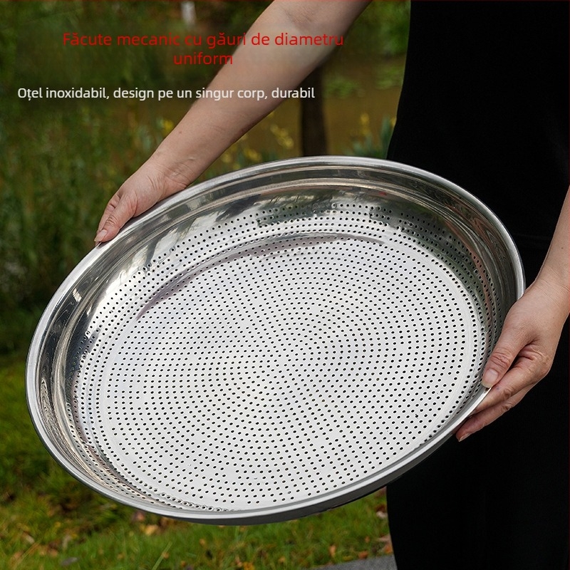 Sită de făină – Material: fier și oțel inoxidabil nemagnetic; Stil: simplitate modernă; Lansare: primăvara 2017; Origine: Chongqing Dazu