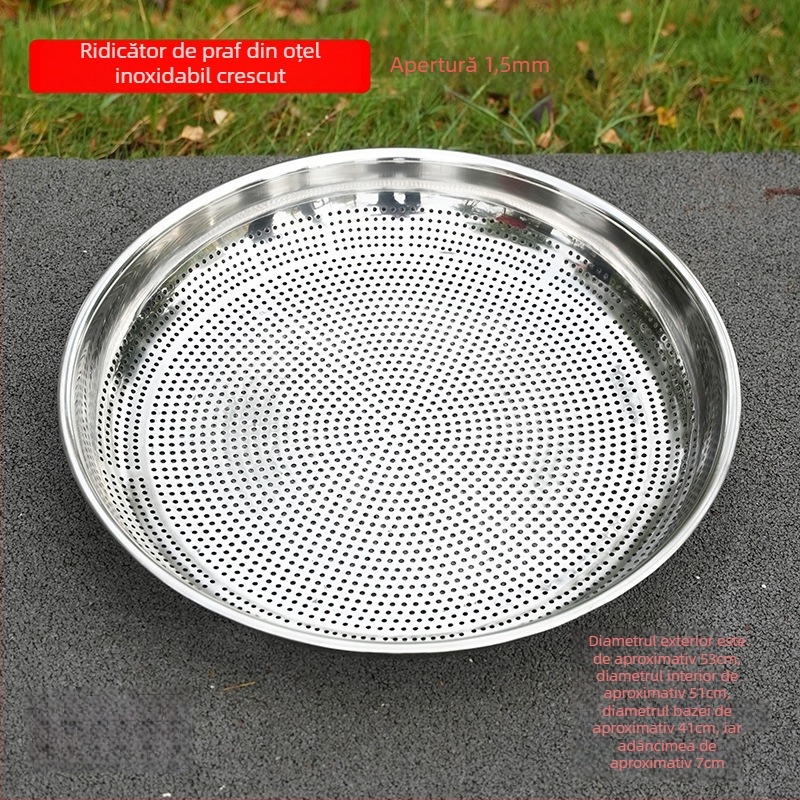 Sită de făină – Material: fier și oțel inoxidabil nemagnetic; Stil: simplitate modernă; Lansare: primăvara 2017; Origine: Chongqing Dazu