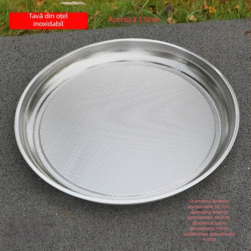 Sită de făină – Material: fier și oțel inoxidabil nemagnetic; Stil: simplitate modernă; Lansare: primăvara 2017; Origine: Chongqing Dazu