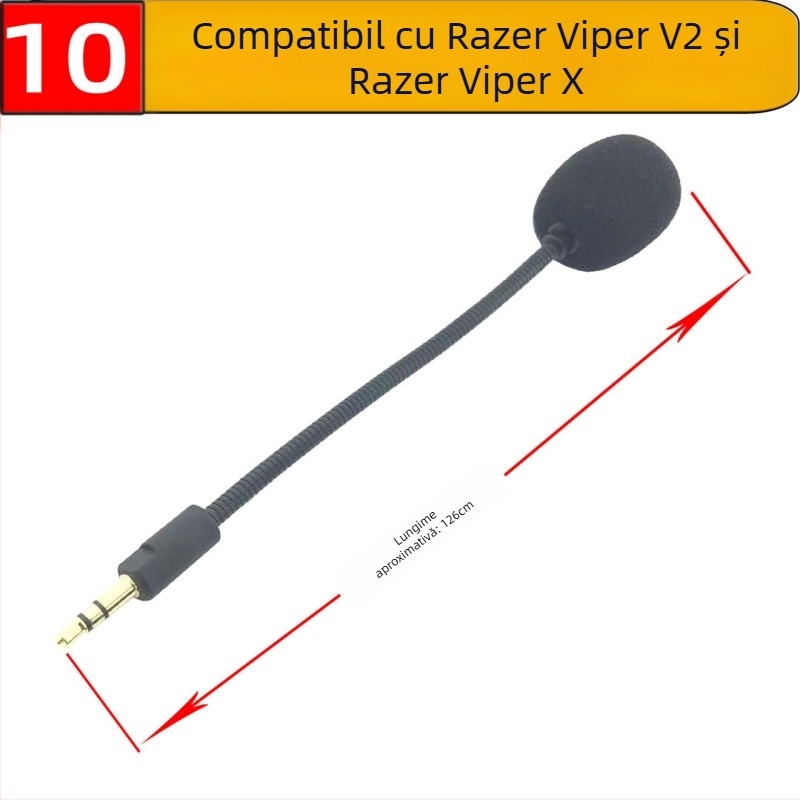 Microfon de gaming M1 – direcționare de tip pistol, răspuns în frecvență 20 Hz–20 kHz, SNR sub 60 dB, lansat în 2023