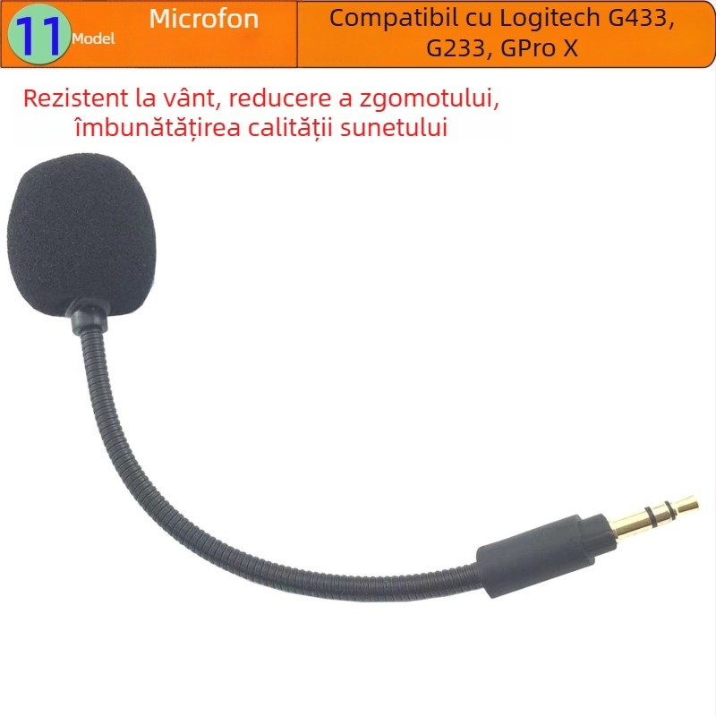 Microfon de gaming M1 – direcționare de tip pistol, răspuns în frecvență 20 Hz–20 kHz, SNR sub 60 dB, lansat în 2023