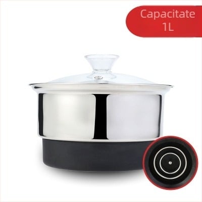 Smart Speed Plită electrică pentru ceai cu alimentare automată a apei, din oțel inoxidabil, set 4 în 1, ambalare în tavă