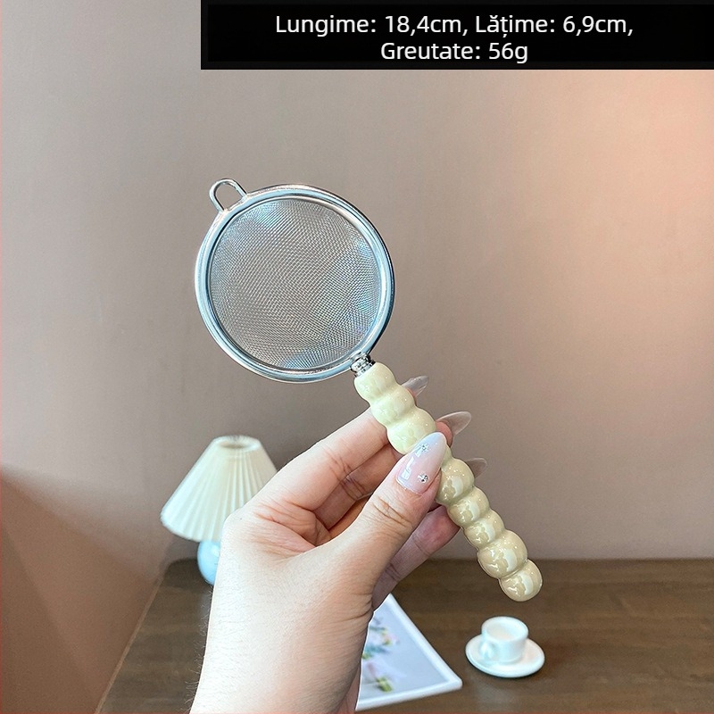 Mochase 304 oțel inoxidabil sită tip plasă - stil coreean, antiderapant, cu un cârlig, personalizabil