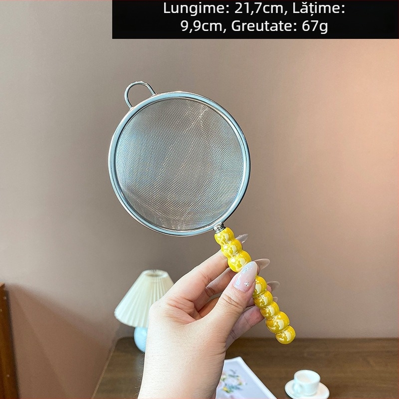 Mochase 304 oțel inoxidabil sită tip plasă - stil coreean, antiderapant, cu un cârlig, personalizabil