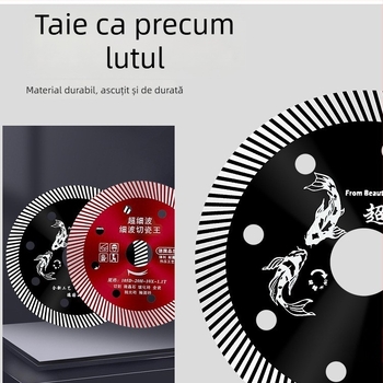 Disc diamant pentru ceramică și plăci, model 114/105, Swimming Forest brand, pentru procesarea pietrei.