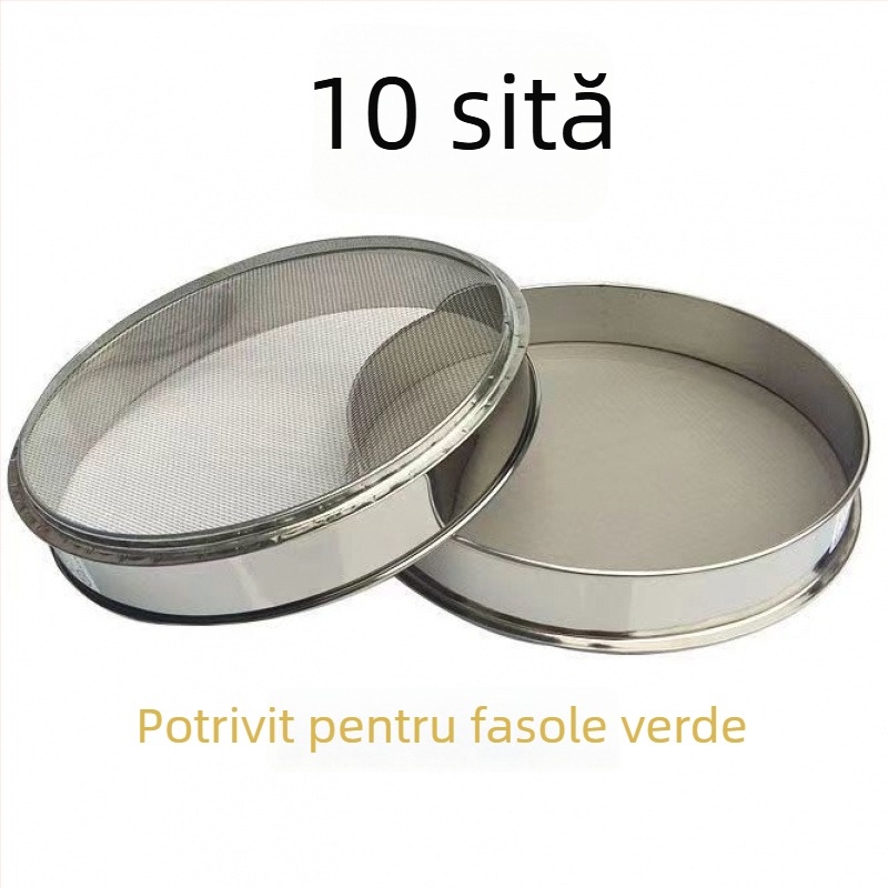 Sită din oțel inoxidabil pentru făină, orez și susan – sită ultra-fină pentru uz casnic