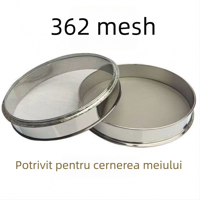 Sită din oțel inoxidabil pentru făină, orez și susan – sită ultra-fină pentru uz casnic