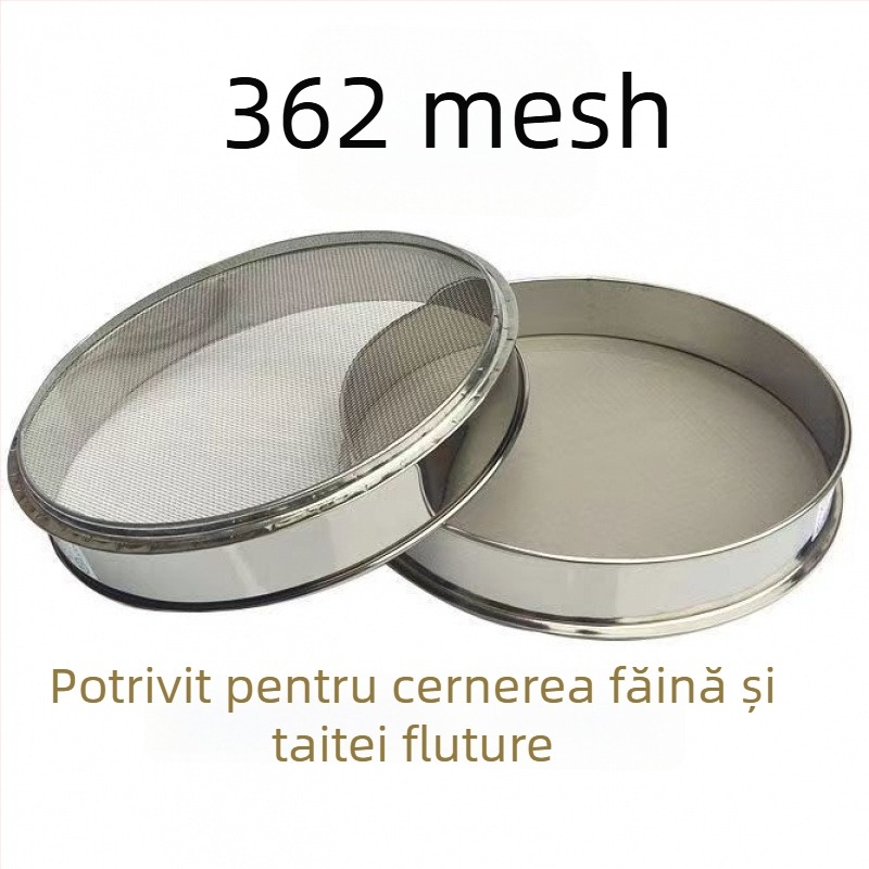 Sită din oțel inoxidabil pentru făină, orez și susan – sită ultra-fină pentru uz casnic