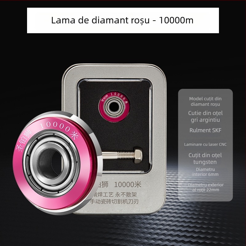 Roată de lamă pentru cutterul de plăci – accesorii din aliaj pentru tăierea plăcilor și a sticlei