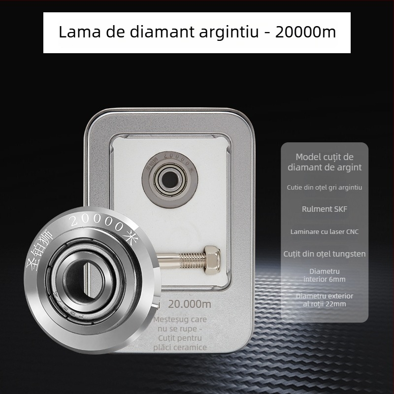 Roată de lamă pentru cutterul de plăci – accesorii din aliaj pentru tăierea plăcilor și a sticlei