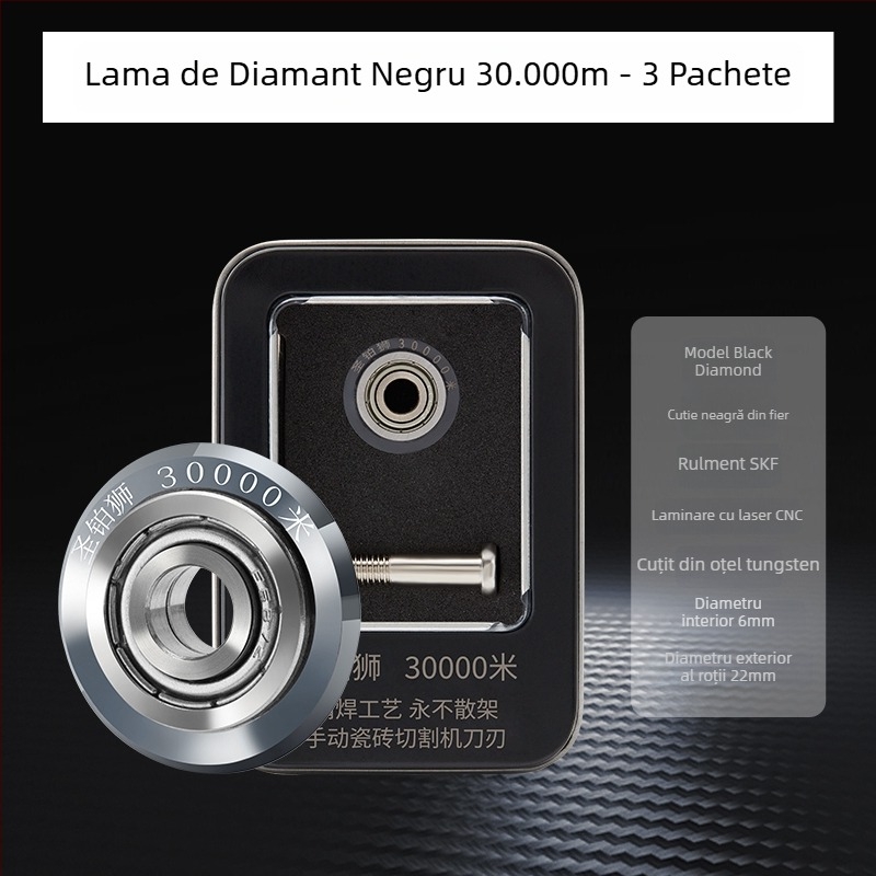 Roată de lamă pentru cutterul de plăci – accesorii din aliaj pentru tăierea plăcilor și a sticlei