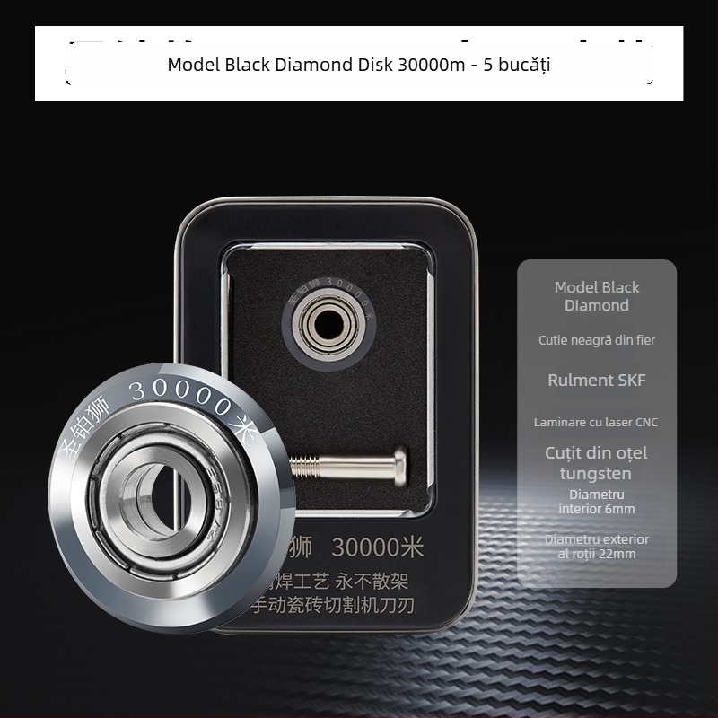 Roată de lamă pentru cutterul de plăci – accesorii din aliaj pentru tăierea plăcilor și a sticlei