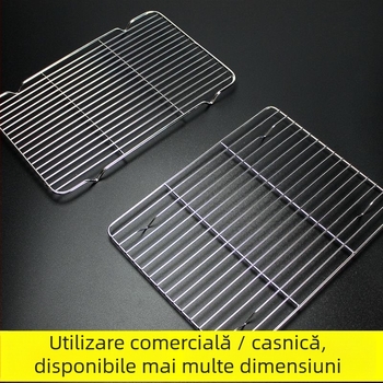 Rețea pătrată pliabilă pentru grătar și coacere a pâinii