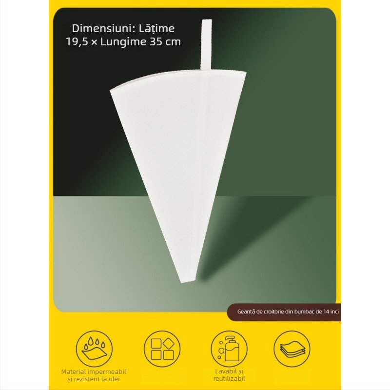 Set de decorare din silicon cu duze, pungă de decorare și forme pentru fursecuri, stil modern minimalist, lansat în 2023