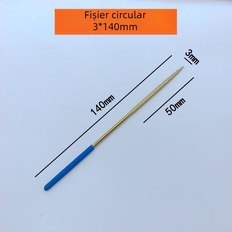 Chaohuidong fișe diamantate electroplate din aliaj, pentru prelucrarea sticlei — forme asortate: semicerc, plat, triunghi