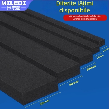 Bandă de blocare a spațiului sub canapea/pat, spumă EVA, densitate 30, Milky, cod produs 001, grosime personalizabilă