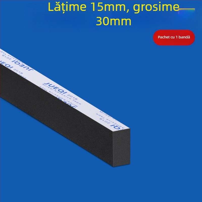 Bandă de blocare a spațiului sub canapea/pat, spumă EVA, densitate 30, Milky, cod produs 001, grosime personalizabilă